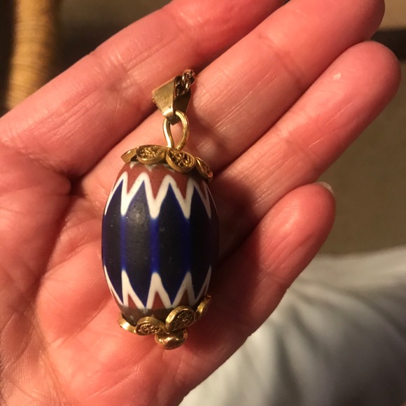 Vintage Jewelry - 🌸NEW🌸 Vintage Chevron beaded necklace